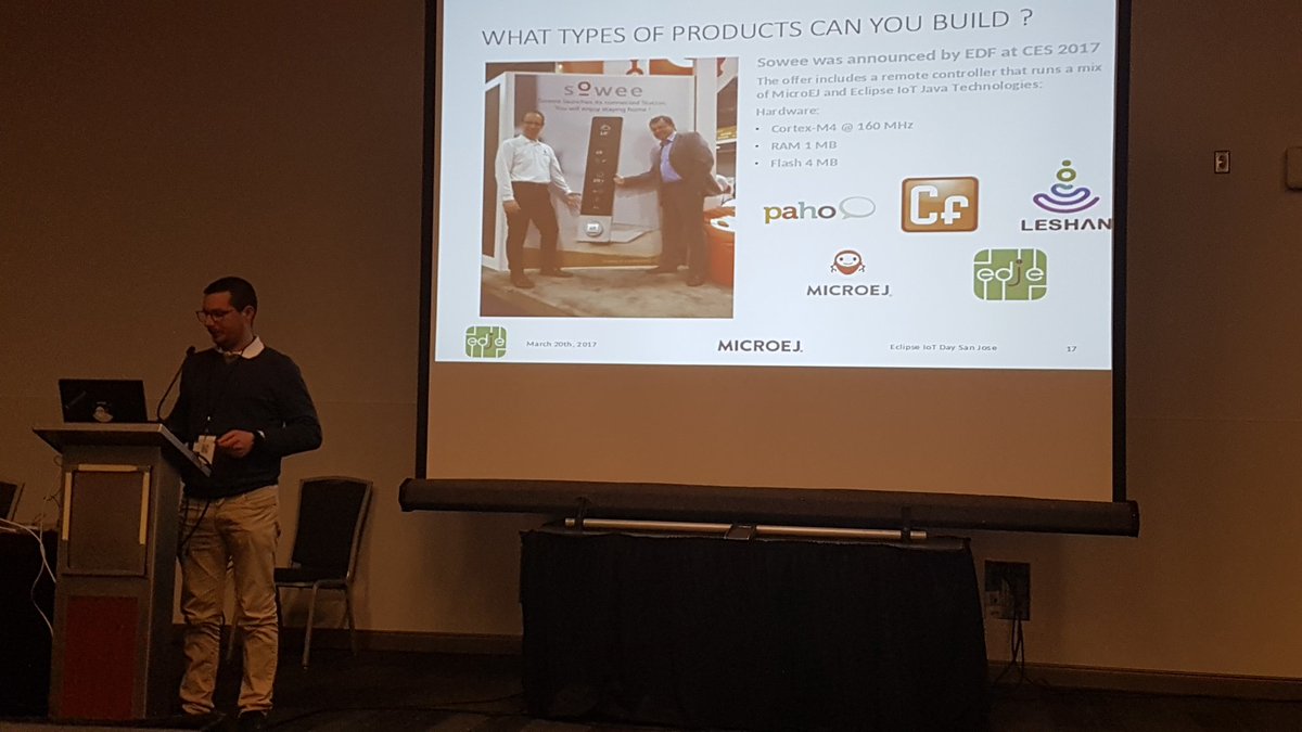 EclipseIoT's tweet image. Always very impressive to see how small the #IoT devices that #EclipseEdje supports can be! #EclipseIoTDay @java