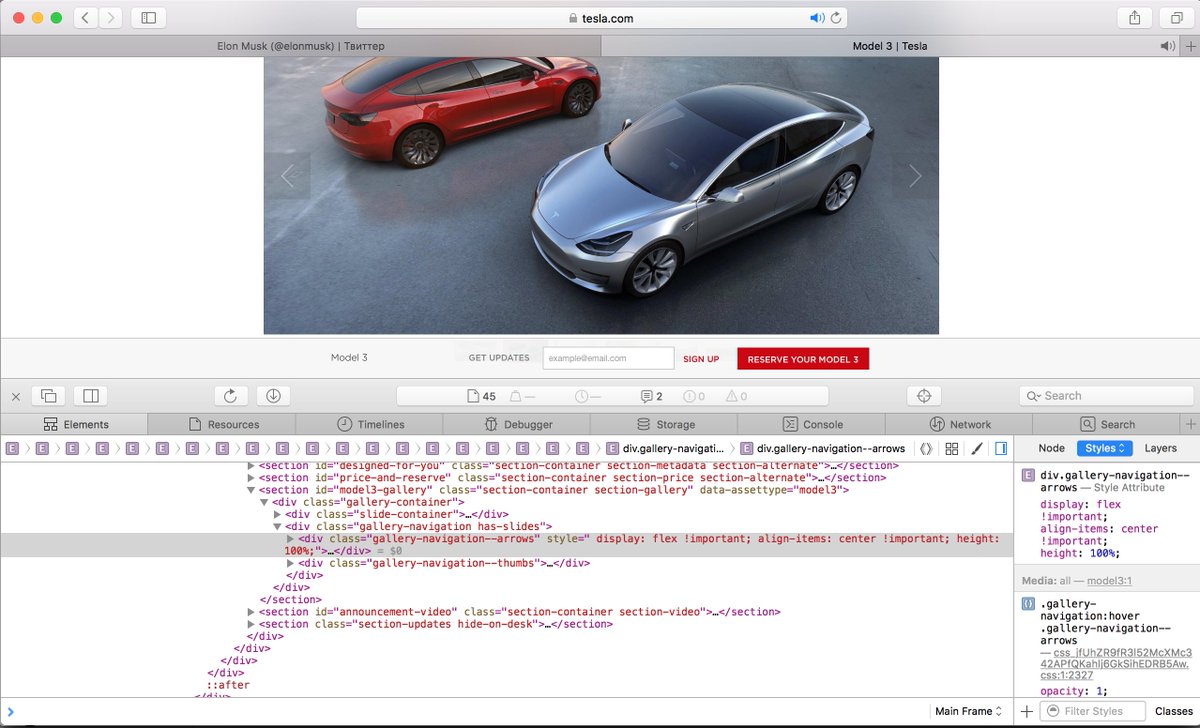 ZaraffaSoft's tweet photo. @elonmusk Hi there. I find a bug at Model 3 page https://t.co/wiBR6TKiUT . It's about using flex box for slider. Issue &amp; Solution attached. https://t.co/JOix7zW7b8