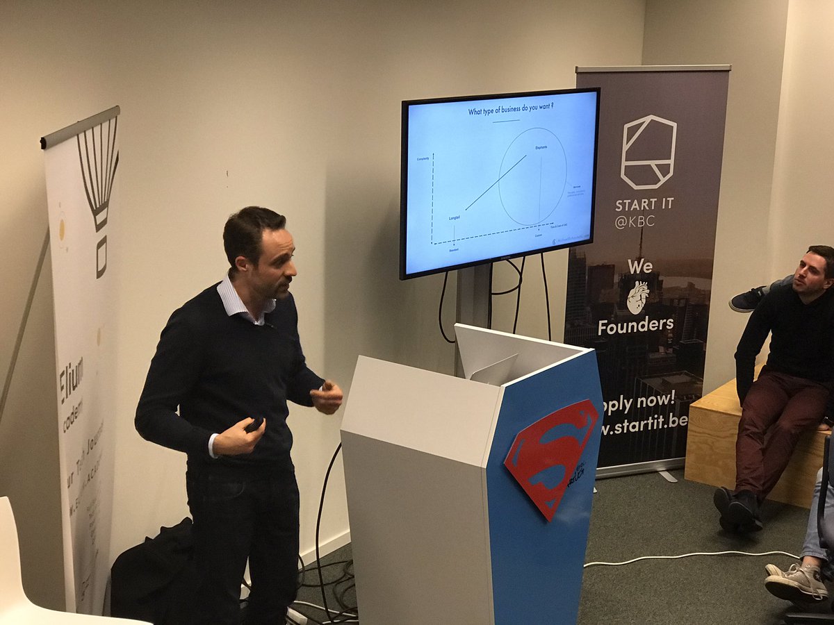 GrowthHackingBE's tweet photo. Very nice talk of @Chaomatic1 at @startitkbc organised by @EliumAcademy_ https://t.co/XPMbhRyjns