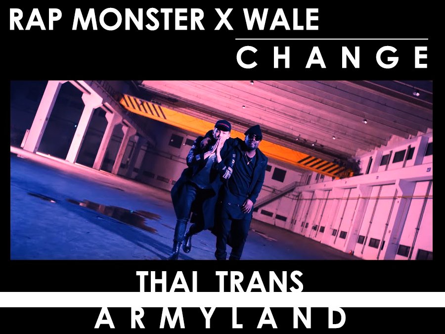 ARMYLAND_TH's tweet photo. [Trans] แปลเพลง RM X WALE ‘Change’ 
#RMXWALE #WALE #RAPMONSTER  #RM #bts 
(ขออภัยในความล่าช้า) https://t.co/VXWFtGSRQK