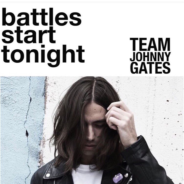 runawaysaints's tweet photo. Tune in!!! Let's do this! #teamjohnnygates #teamgwen @NBCTheVoice @JohnnySings #season12 https://t.co/le7KG4VIF8