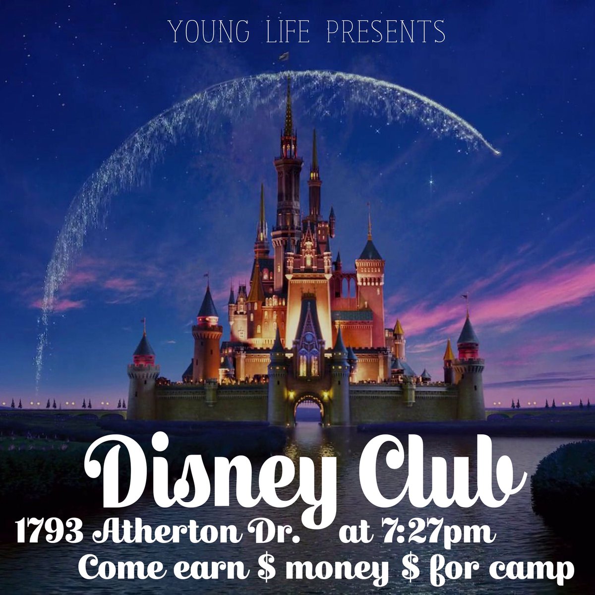 LOyounglife's tweet photo. Come sing along to your fav Disney songs and earn some money for camp tonight!! See y'all there 💫 https://t.co/WToVDiAcgg