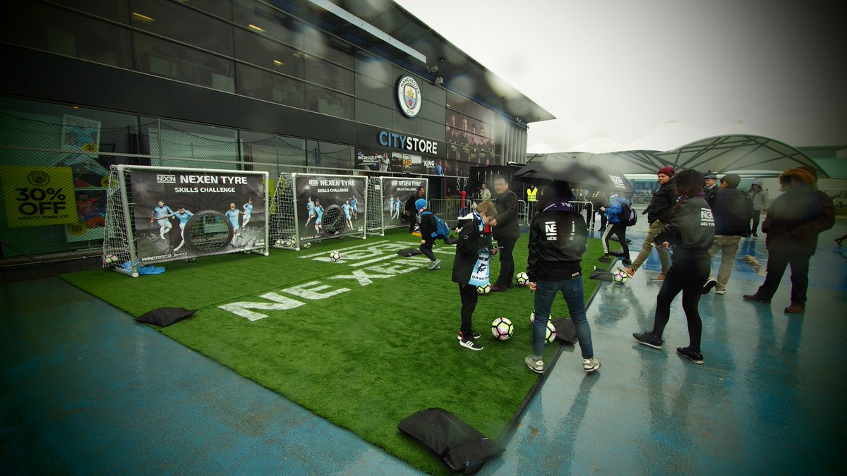 We provided a Studio Premium Container for <a href="/theturneragency/">TTA Ltd</a> &amp; <a href="/nexentireusa/">NEXEN TIRE</a> for a soccer skills session at <a href="/ManCity/">Manchester City</a>