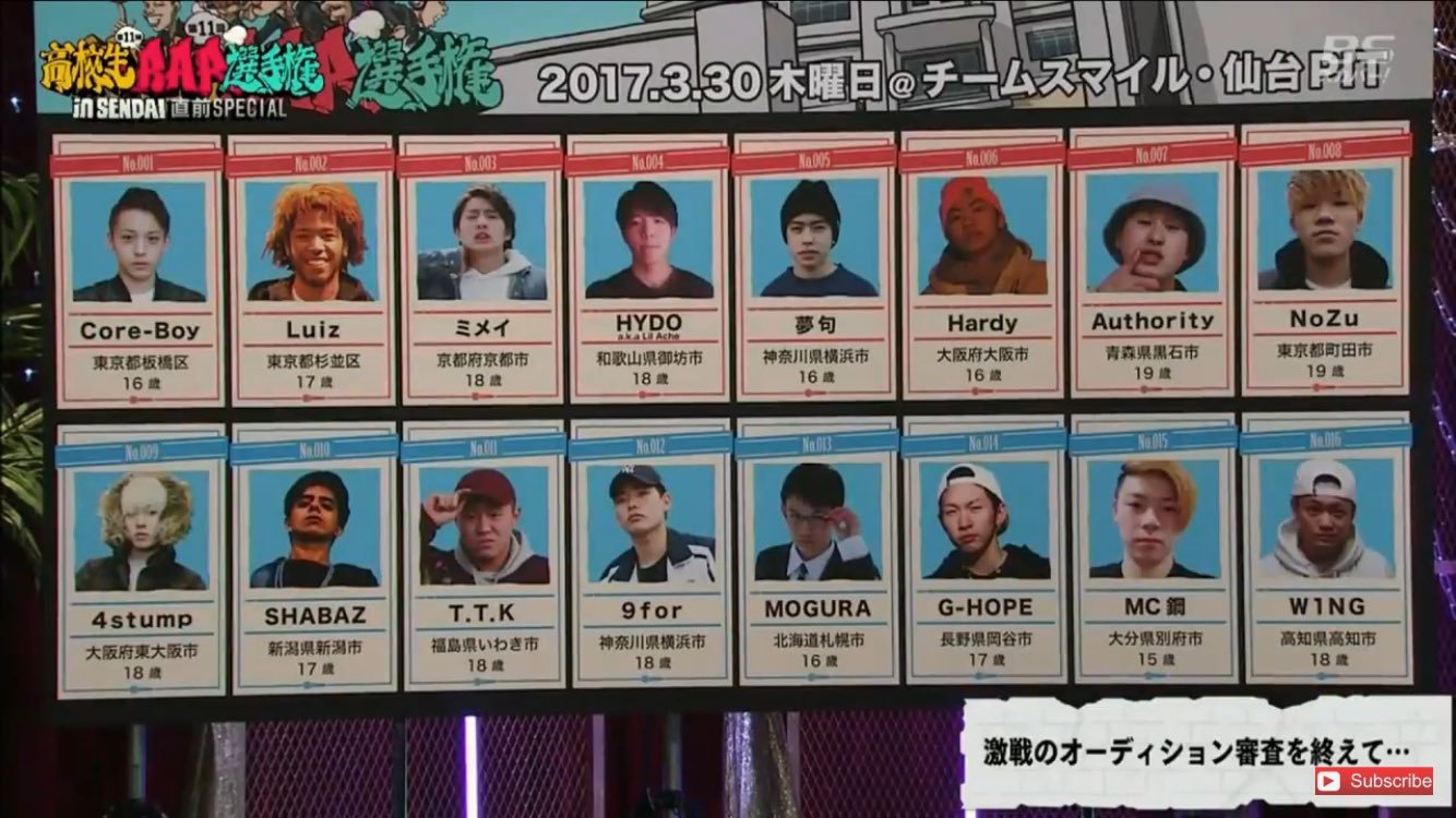 第11回高校生rap選手権 Twitter Search Twitter