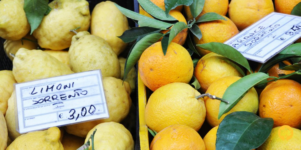 #Sorrento &amp; #Amalfi’s #lemons are considered to be one of the richest lemons in #vitaminC!