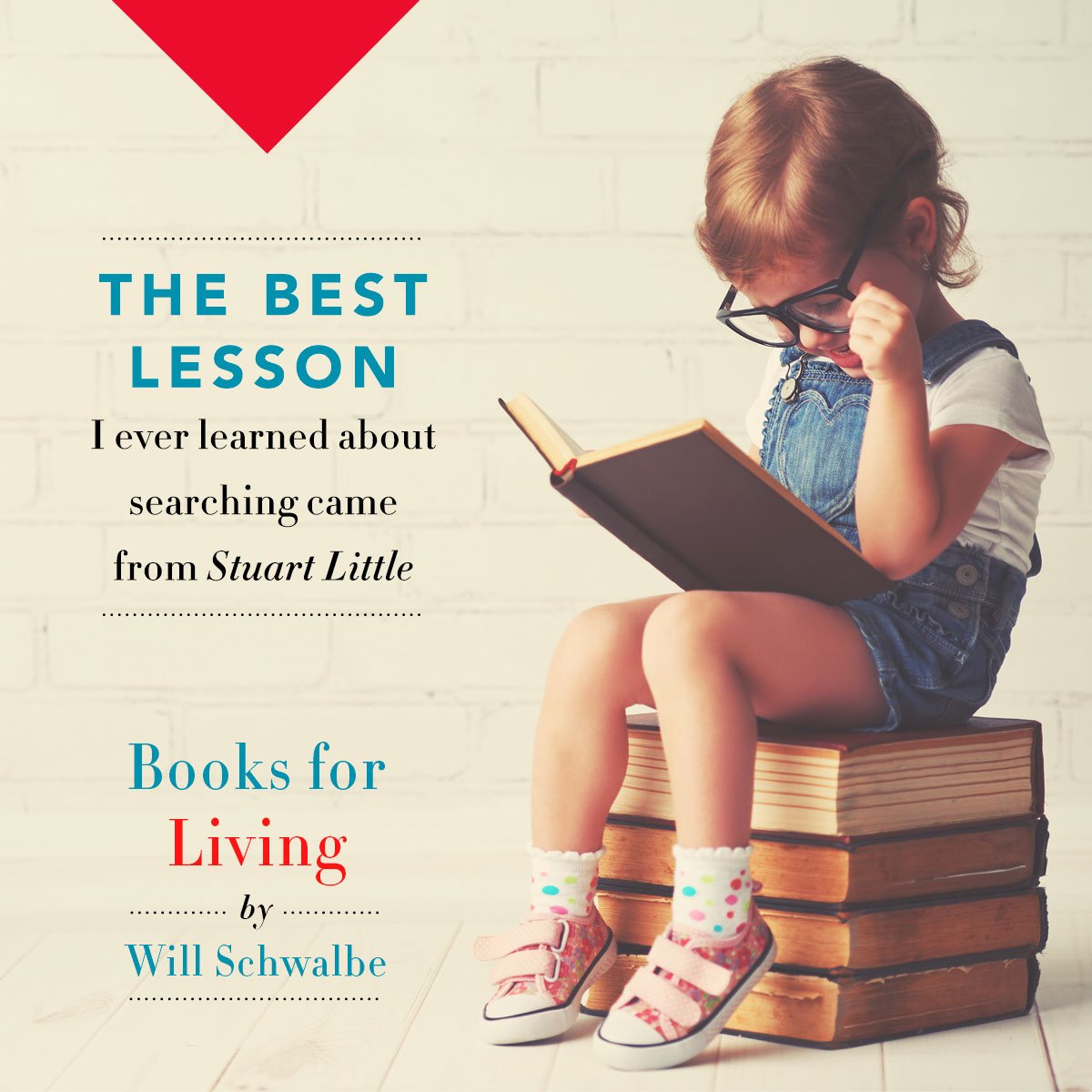 BlueWillowBooks's tweet photo. Don't miss more great lessons from @WillSch when he discusses his new book, #BooksforLiving, tomorrow at 7 in the shop! https://t.co/X4X45WkXKk
