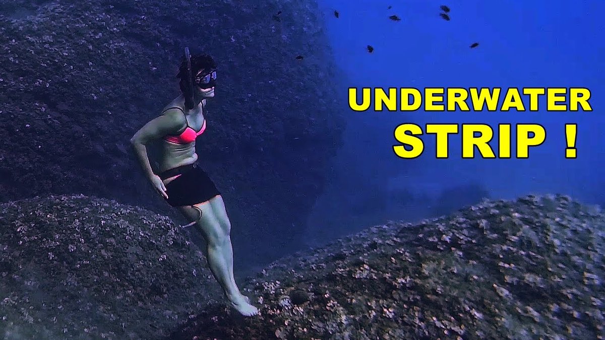 malooracks's tweet photo. EXTREME CHALLENGE: Underwater Strip / Wetsuit Escape Act by freediving girl Doris #GoogleThisHashtag https://t.co/SQWo1zfqOK - rewteet! https://t.co/vThnsQlctA