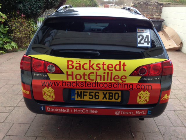 Great to do <a href="/Maggy_PR/">Magnus Backstedt</a> cycling team, <a href="/Team_BHC/">BHC〜Face to Face〜</a>'s 2017 team car decals! This won't be missed in the convoy!! Good luck to all the team Ando