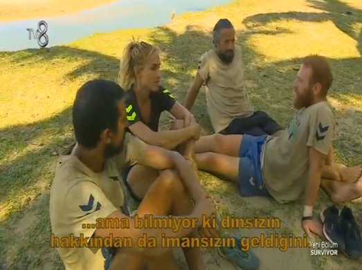 🔴İLHAN: Bugün yine İmansız yazan olur yazsın ama bilmiyor ki ''Dinsizin hakkından da İmansız Gelir''.

#Survivor