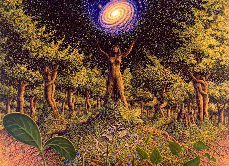 #Love knows no bound, even death.

#MarkHenson #Art #MarkHensonArt #VisionaryArt #PLUR #Vibes