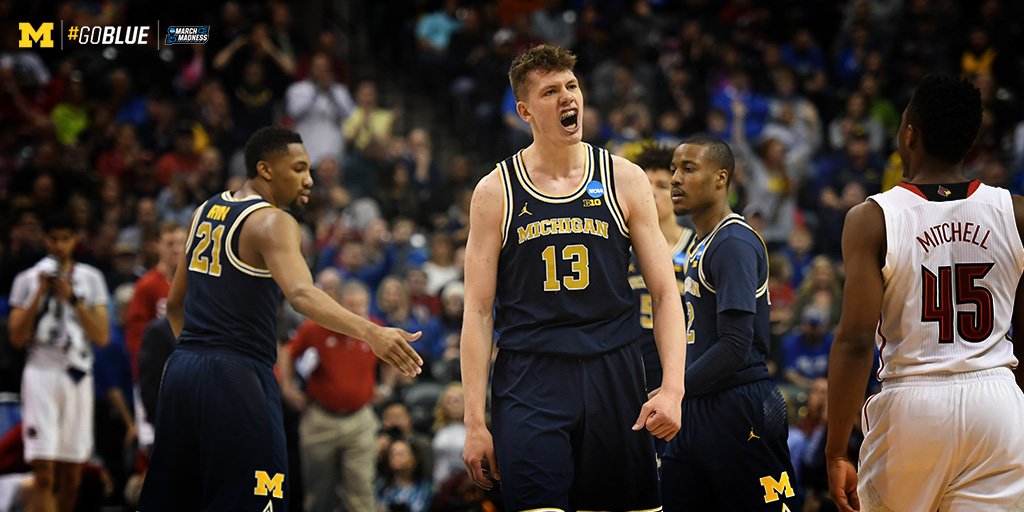 Michigan Men's Basketball (@umichbball) on Twitter photo #Squad101 is determined. 
#GoBlue #MarchMadness #Squad101 is determined. 
#GoBlue #MarchMadness