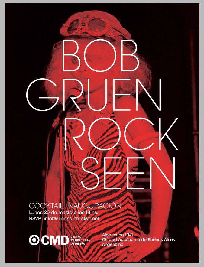 Grandes fotografias de los grandes artistas de escena rockera de los 70's en adelante. Lennon, Bowie, Ramones y otros