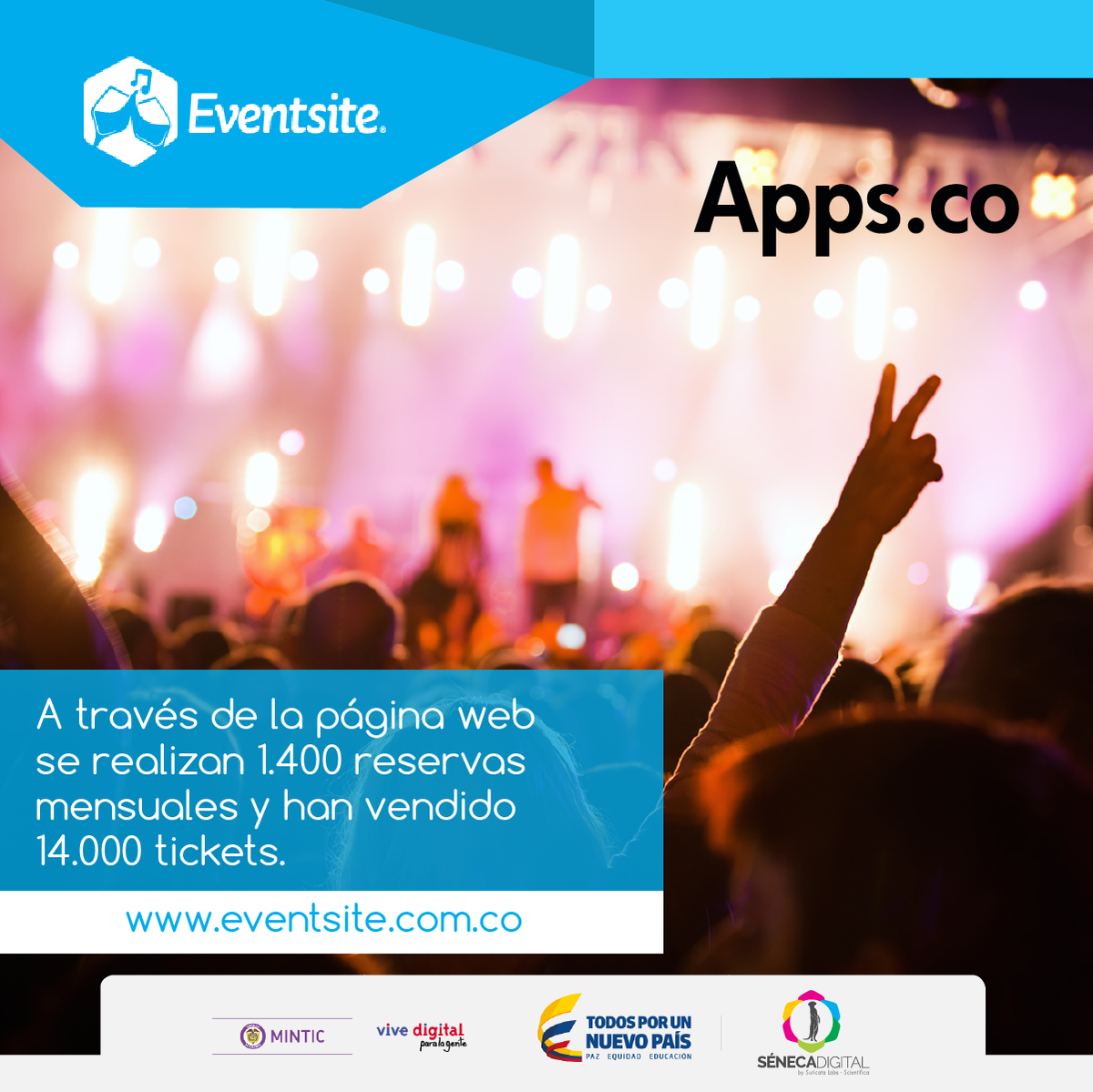 SenecaDigital's tweet photo. Planea tus fines de semana y haz tu reserva en tus lugares favoritos con @EventsiteApp #emprendimiento #AppsCo --> https://t.co/OhWR0ahBDz https://t.co/D4bgRwqggc