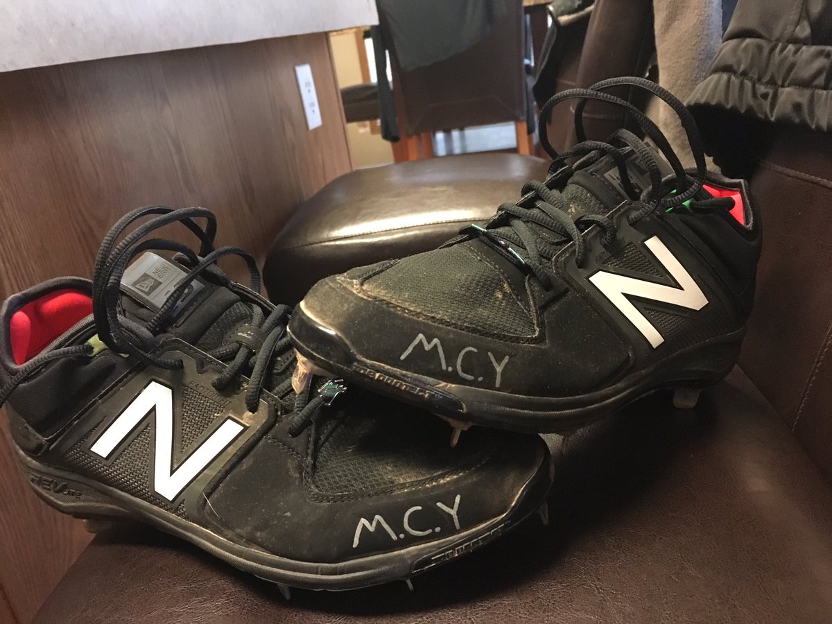 L_Grimm11's tweet photo. First game this Wednesday to open up the season, wanted to dedicate this year to Mitchell Young. Miss you Meech #FlyHighMCY https://t.co/CJoIf3GMZX