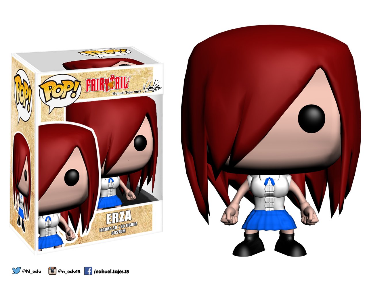 erza scarlet funko pop