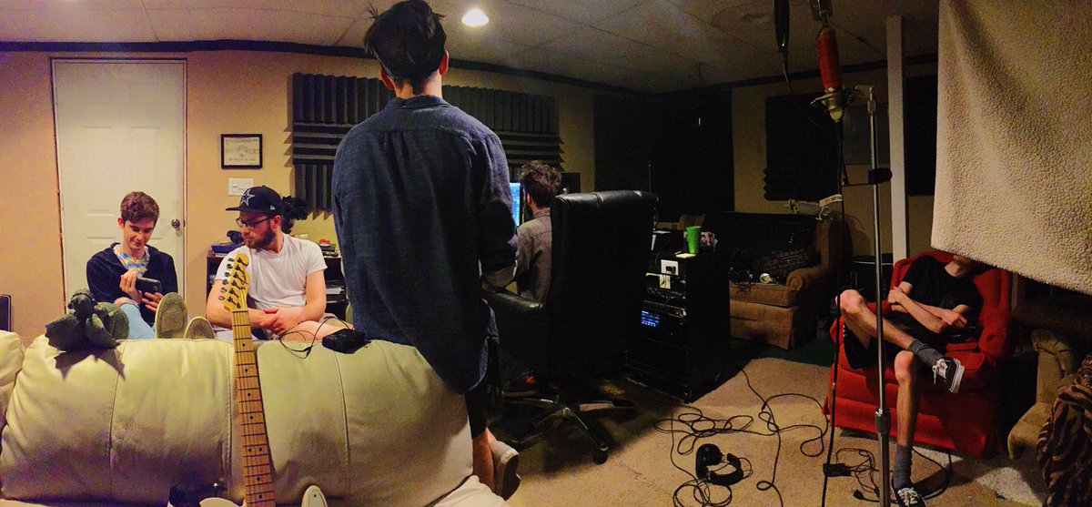 NorthamMusic's tweet image. Tracking. Ft. vocal booth blanket.