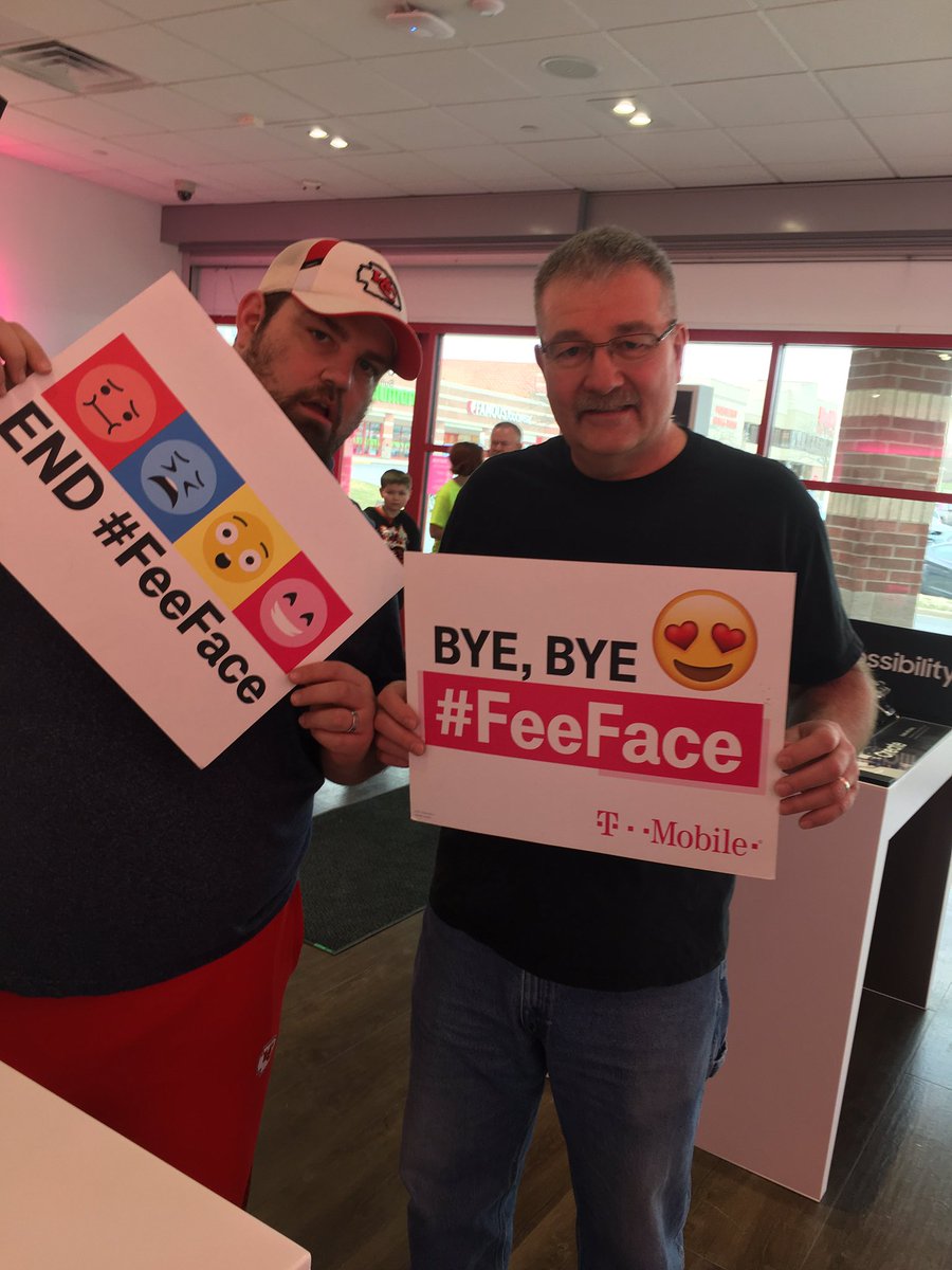 TMobileGStone's tweet photo. No more #FeeFace for this brand new #T-Mobile customer! https://t.co/cq71HVECFV