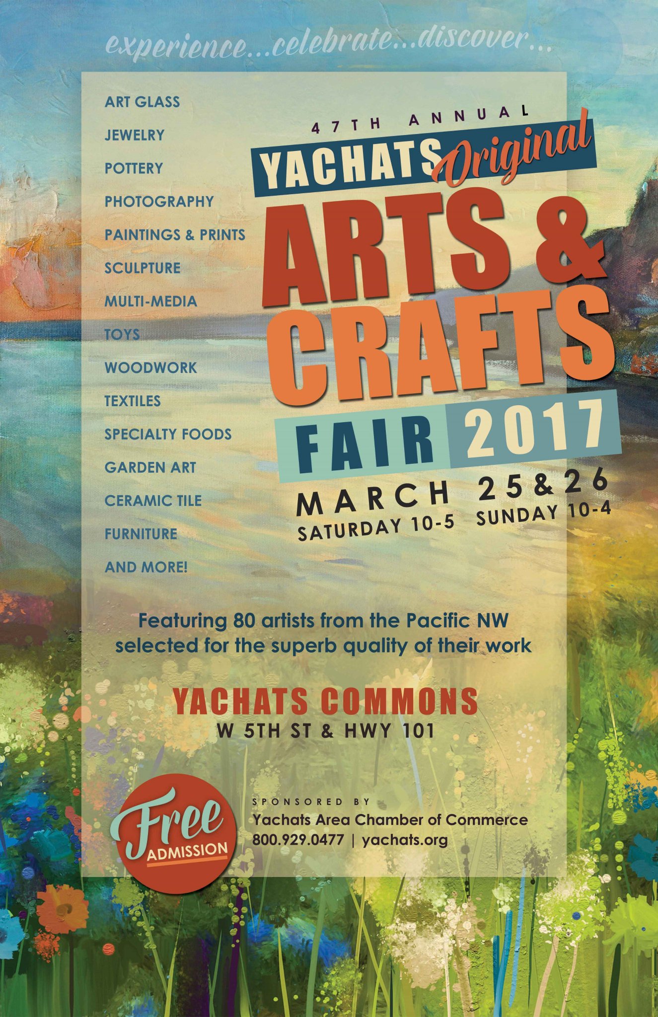 Yachats Oregon on Twitter "47th ANNUAL YACHATS ORGINAL ARTS & CRAFTS