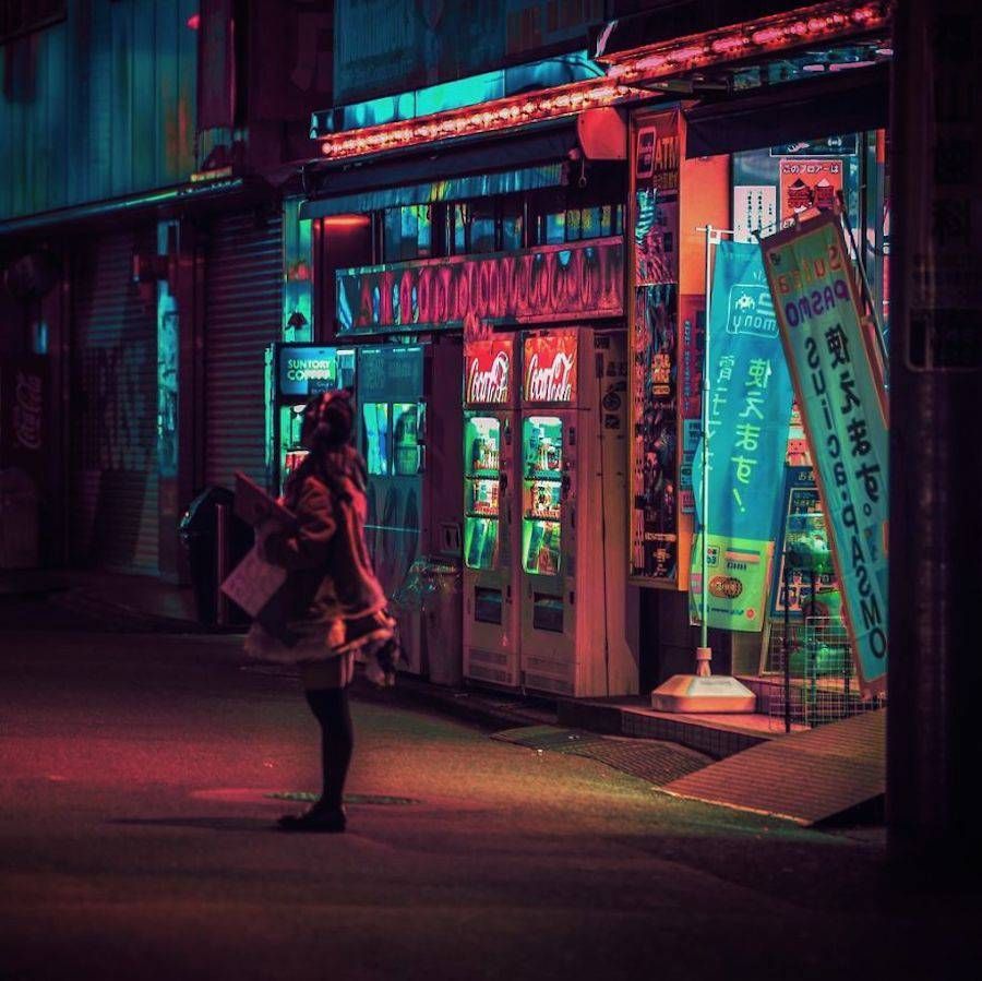fubiz's tweet image. Tokyo Nights Photography by Liam Wong bit.ly/1TwaK6c