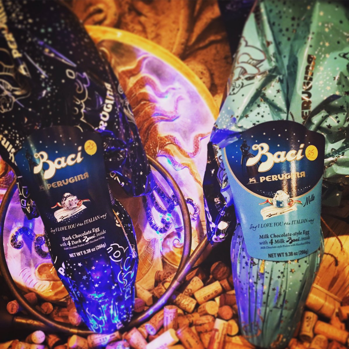 PiazzaItaliaPDX's tweet photo. Time for #Italian #Chocolate #EasterEggs!! #easter #traditional #chocolate #egg #gift #Baci #perugina #pasqua #dessert #treatyoself #treat https://t.co/UWnsyl9wQJ