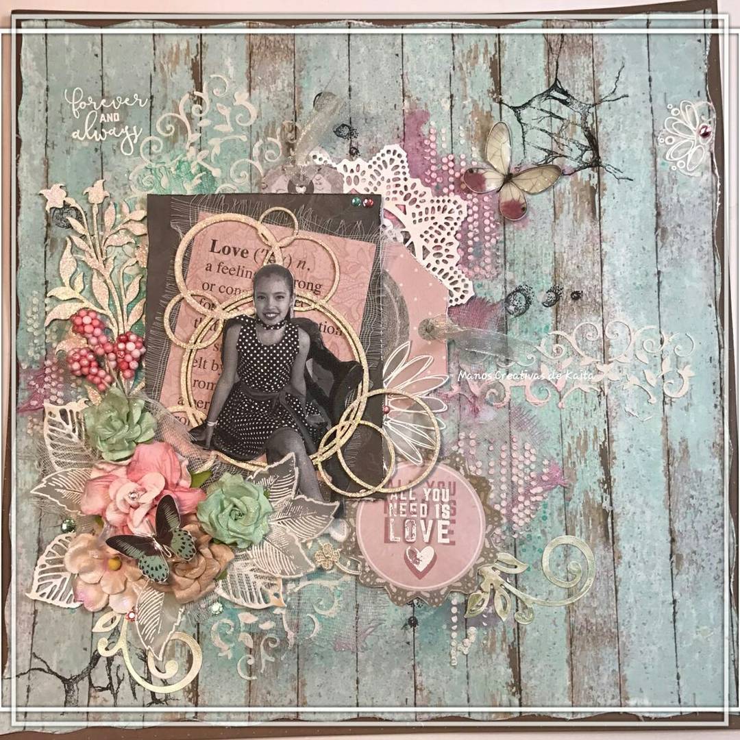 kaita_maldonado's tweet photo. Layout para mi princesa. @Prima_Marketing @kaisercraft #manoscreativasdekaita #koraprojects #primaflower #primamarketing https://t.co/0g82UUqvsN