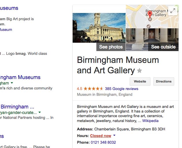 1st sentence sums it up beautifully. <a href="/BM_AG/">Birmingham Museum and Art Gallery</a>