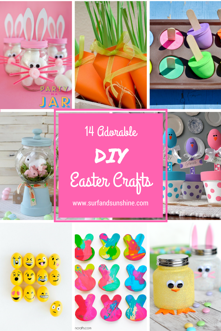 SurfnSunshine's tweet photo. Our 2017 Picks for the 14 Most Adorable #DIY #Easter Crafts Anyone Can Make! https://t.co/ArKPOG6uJe #crafts #parenting https://t.co/usUML5Z2nC