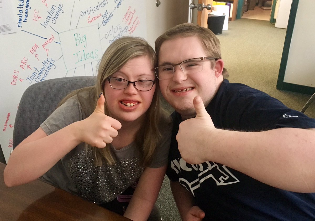 K_Turner_FCPS's tweet photo. Watch the board meeting on Wed. 3-22-17 @ 6pm. Listen to Hannah &amp; Nicholas speak about Down Syndrome for World Down Syndrome Day.Proud! https://t.co/wDf9RrbNSp
