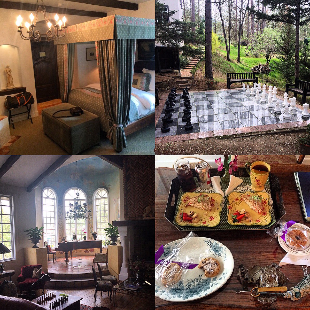 Luccrazy's tweet photo. Just had my favorite hotel experience ever at the AAA five-diamond @chateausureau. Accommodations and service exceeded my high expectations. https://t.co/IjRV1v1VA6