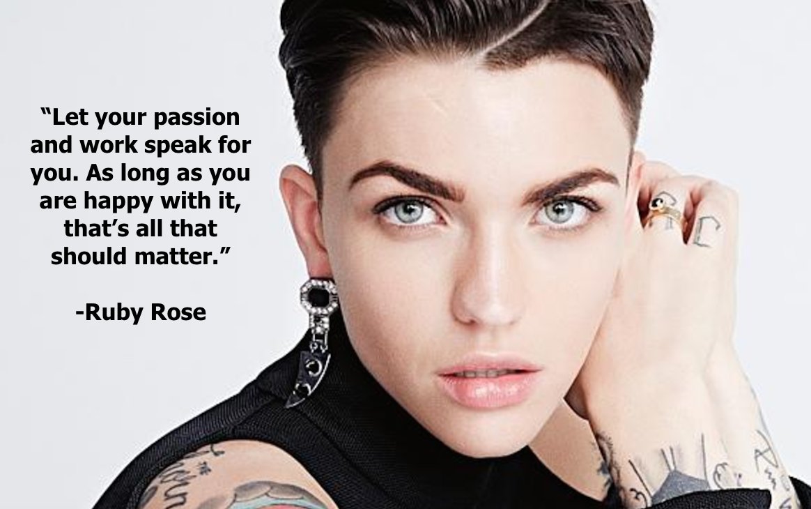 Happy birthday Ruby Rose from Cast It Talent!  