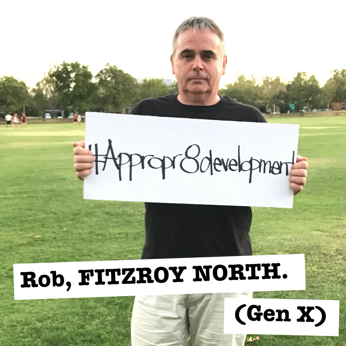 ProtectFitzNth's tweet photo. We are standing up for #Appropr8Development @rwynnemp please do what's #Right4TheSite. Support the @YarraCouncil DDO for 26-56 Queens Parade https://t.co/1ZtN9F8ogF