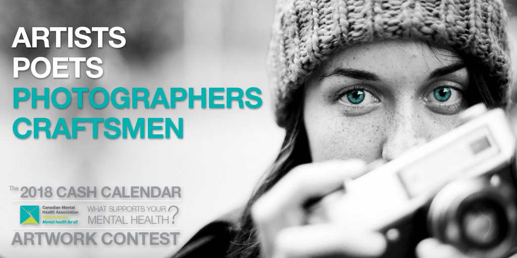 Saskatchewan 2018 Cash Calendar is still taking submissions! What keeps your mental health strong? Contest details >sk.cmha.ca/2018-cash-cale…
