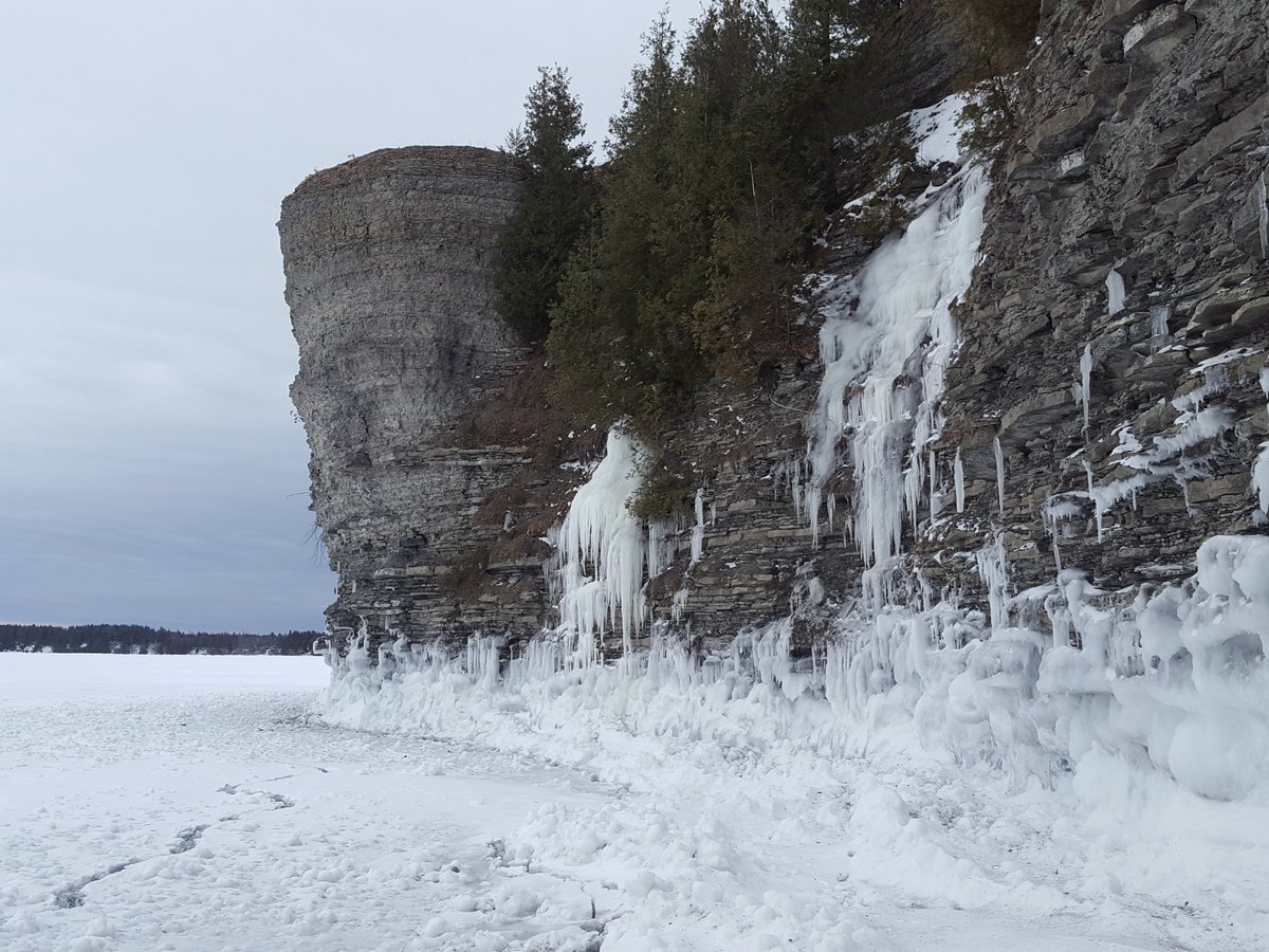 At the bottom of the secret Bluff in #princeedwardcounty #littlebluff #pureontario