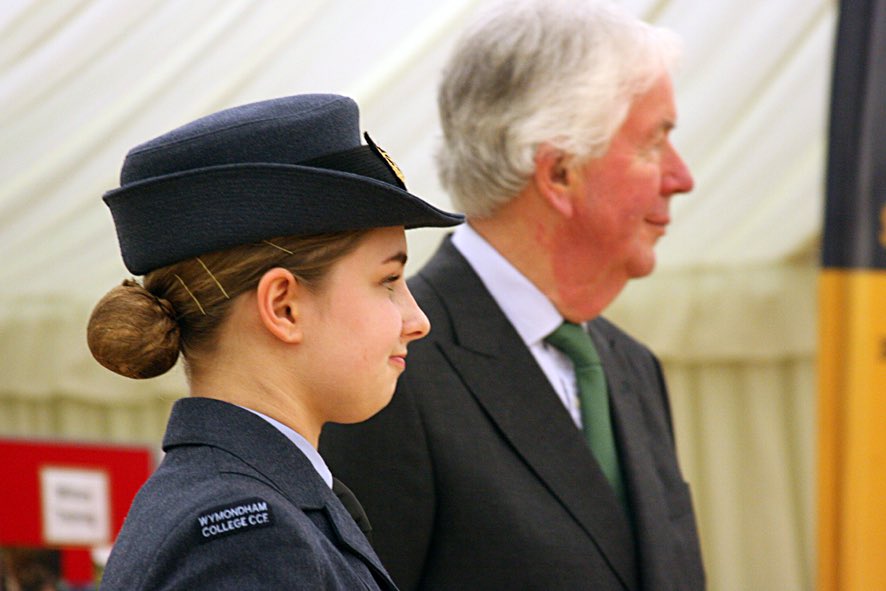 CCFWymondham's tweet photo. Congratulations to CWO Mollan on her appointment as Lord Lieutenant's Cadet - a first for the #CCF in #Norfolk @CCFcadets @EastAngliaRFCA https://t.co/zALTpLIBqx