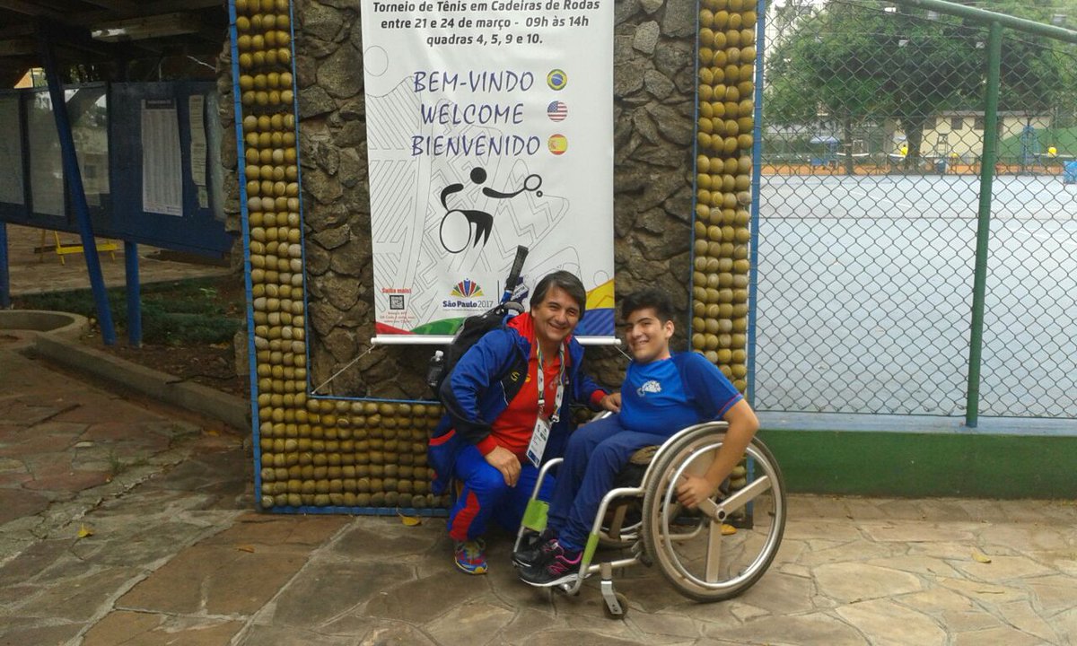 El campeon Gonzalo maldonado en los paraparalimpicos Brasil 2017