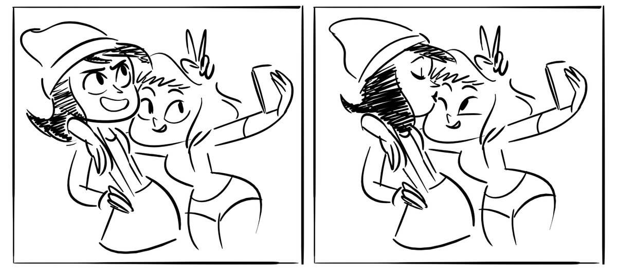 I drew a pic of Janna and Jackie. They'd make a cute couple! #SVTFOE 