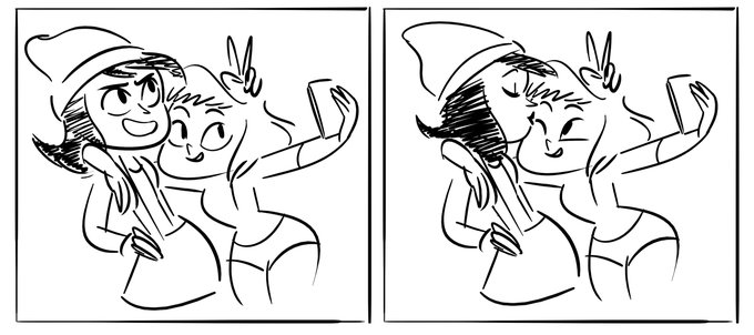 I drew a pic of Janna and Jackie. They'd make a cute couple! #SVTFOE 