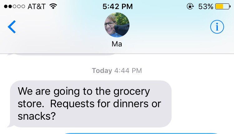 Probably the best message you could get