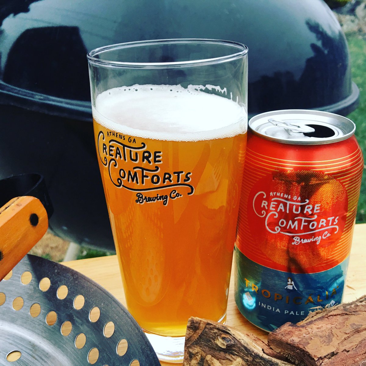 lsufan1978's tweet photo. First day of spring...  grill up beers down with @creaturebeer   Snow yesterday and little bit of sun today. #springbrews https://t.co/7Xrsw4aGU7