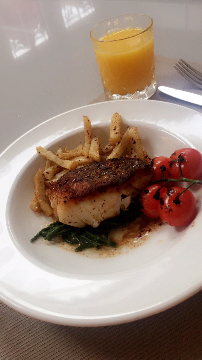Reviewbytes's tweet photo. What do you think of my first attempt at this fish dish @GordonRamsay https://t.co/ftZDPNKrUY