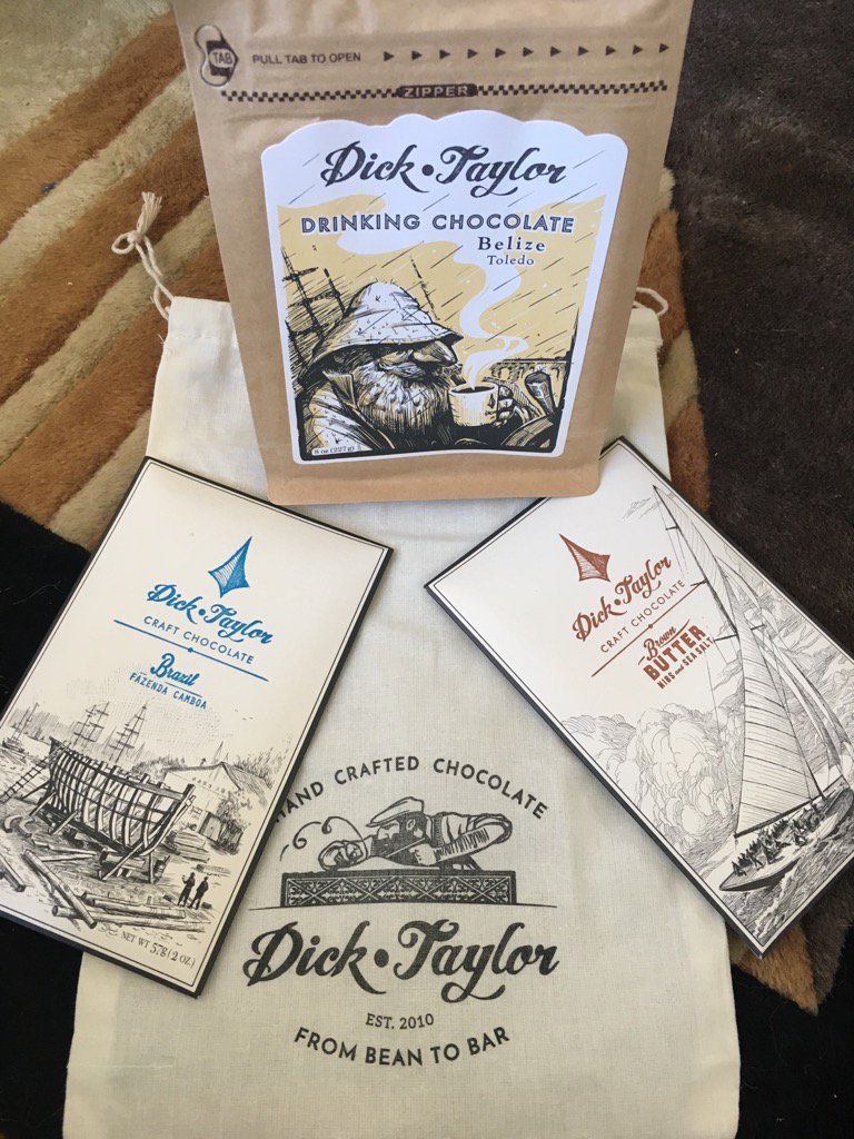 put #handmade Dick Taylor #chocolate in your #Easter baskets this year it's pretty &amp; very delicious <a href="/craftchocolate/">DickTaylor Chocolate</a>