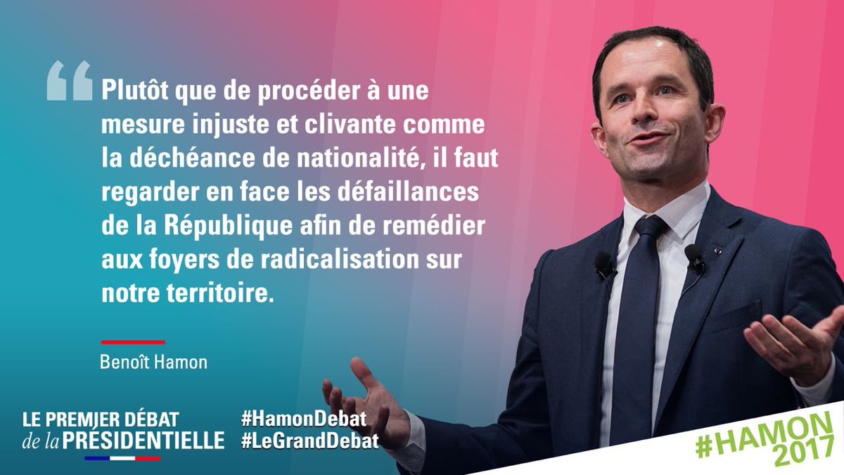 #Radicalisation #Hamon2017
#LeGrandDebat #hamondebat