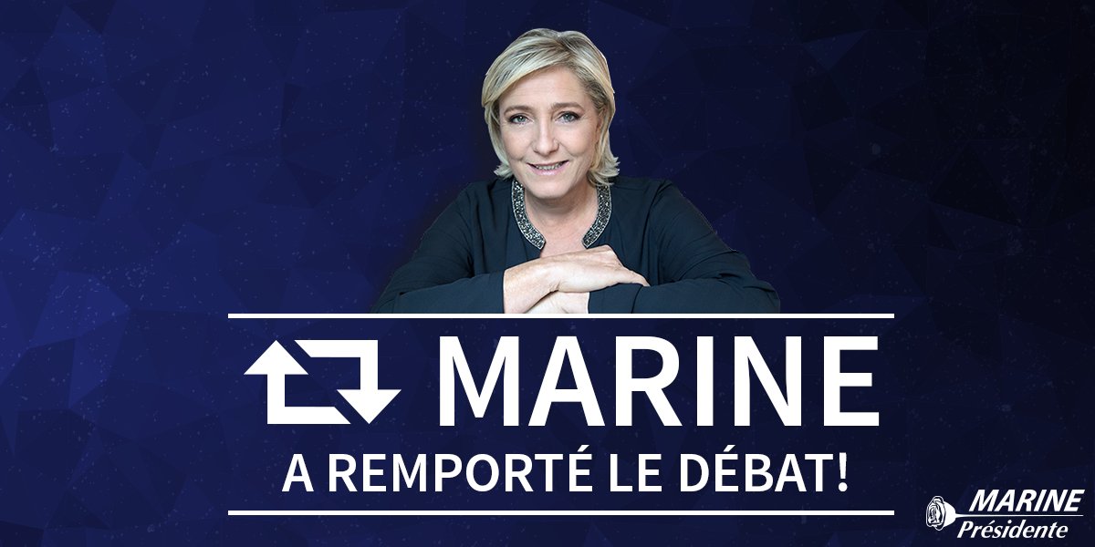 Marine Le Pen tweet media