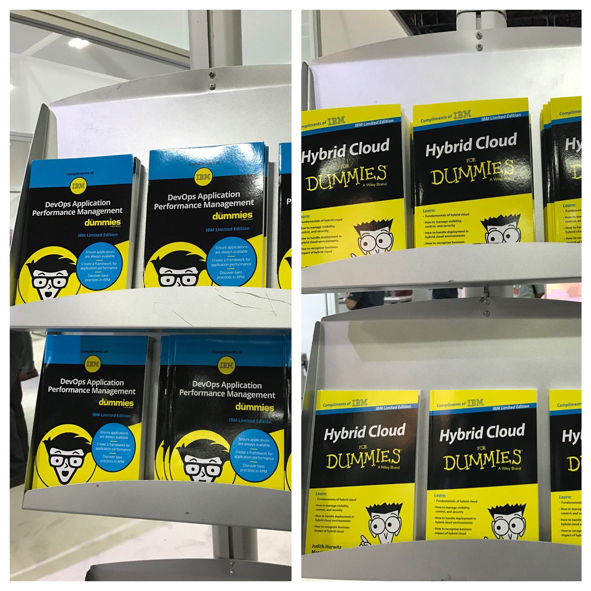 ddkirsch's tweet image. Join @jhurwitz and me at 5pm on #IBMInterConnnect showroom floor for signed copies of books on #HybridCloud and #DevOpd &amp;amp; #APM