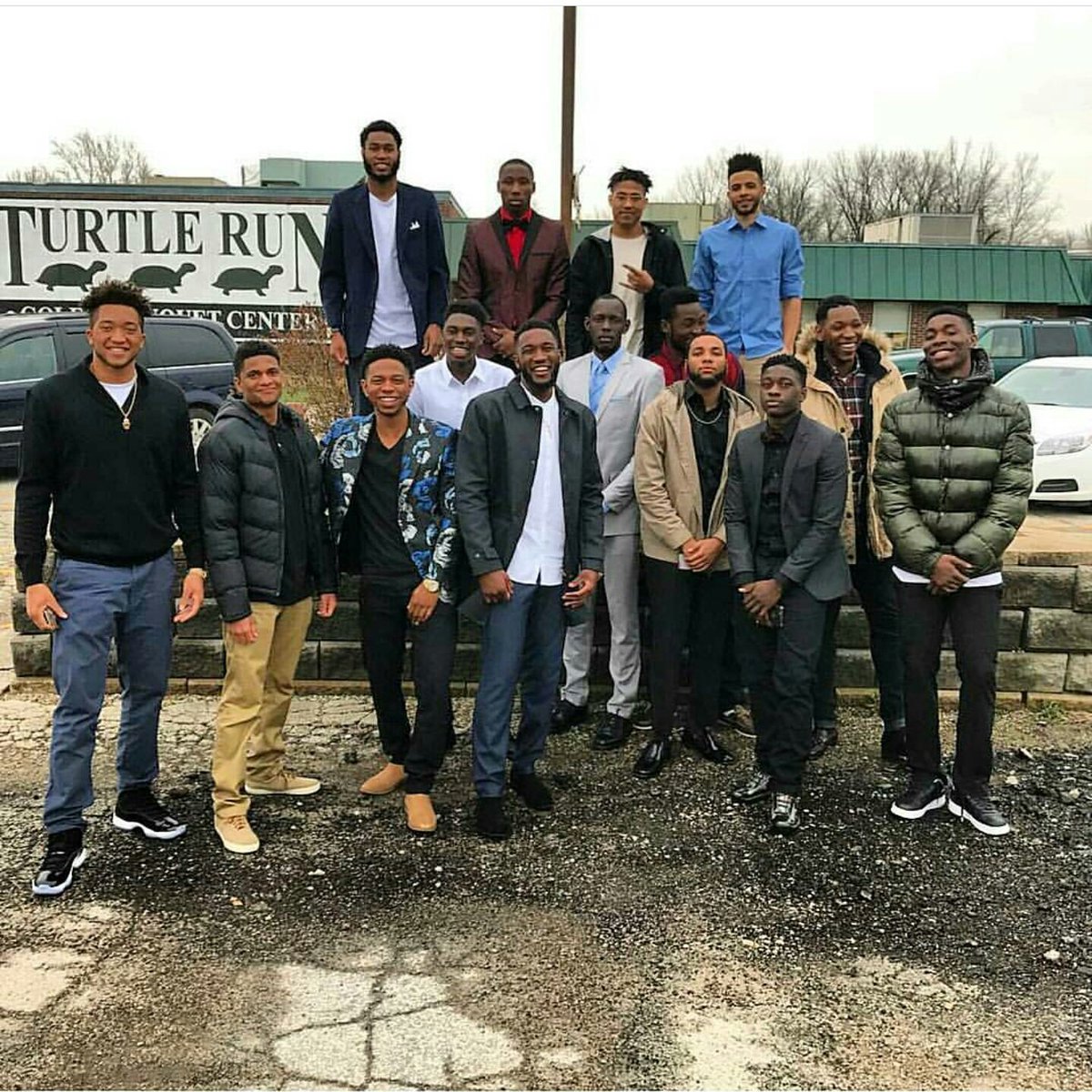 coachray908's tweet photo. They clean up well! #eccwolverines #eccthefamily #nationalsbanquet #clean https://t.co/Do254Rqfff