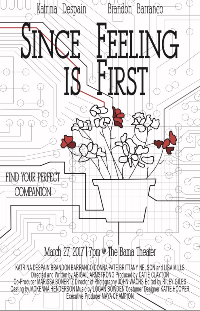 marissabonertz's tweet photo. ONE WEEK FROM TODAY - 7pm @ The Bama Theatre | Since Feeling Is First premiere. Join us for a Q&A with the cast and crew! #SFIF π· https://t.co/mQ43G5enKk