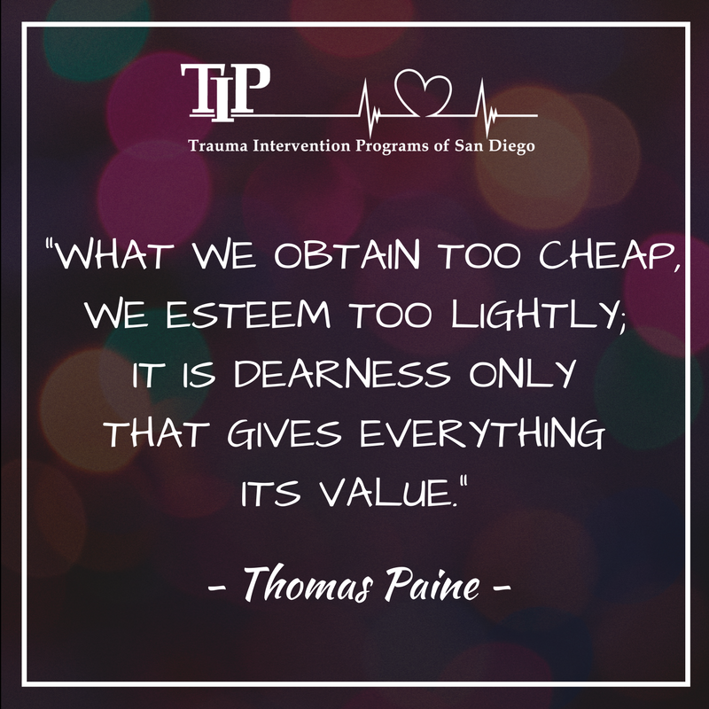 TIPSanDiego's tweet photo. #MotivationMonday inspired by #Volunteer Paulette Maras
#IAmTIP #CompassionInAction #Nonprofit https://t.co/wvctrq4ceT