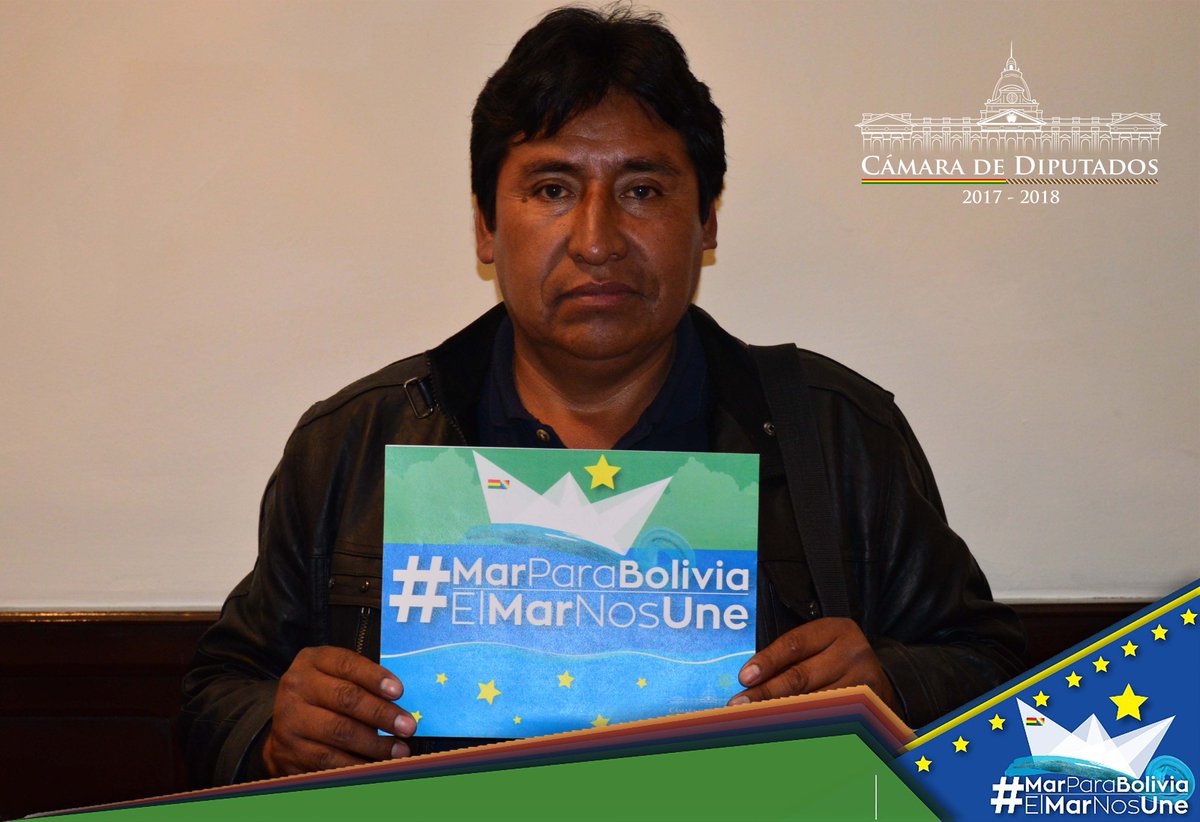 Diputados Bolivia On Twitter Marparabolivia Diputados Vicente Mendez Virginia Anze Y Zacarias Colque Demuestran Su Apoyo A La Demanda Maritima
