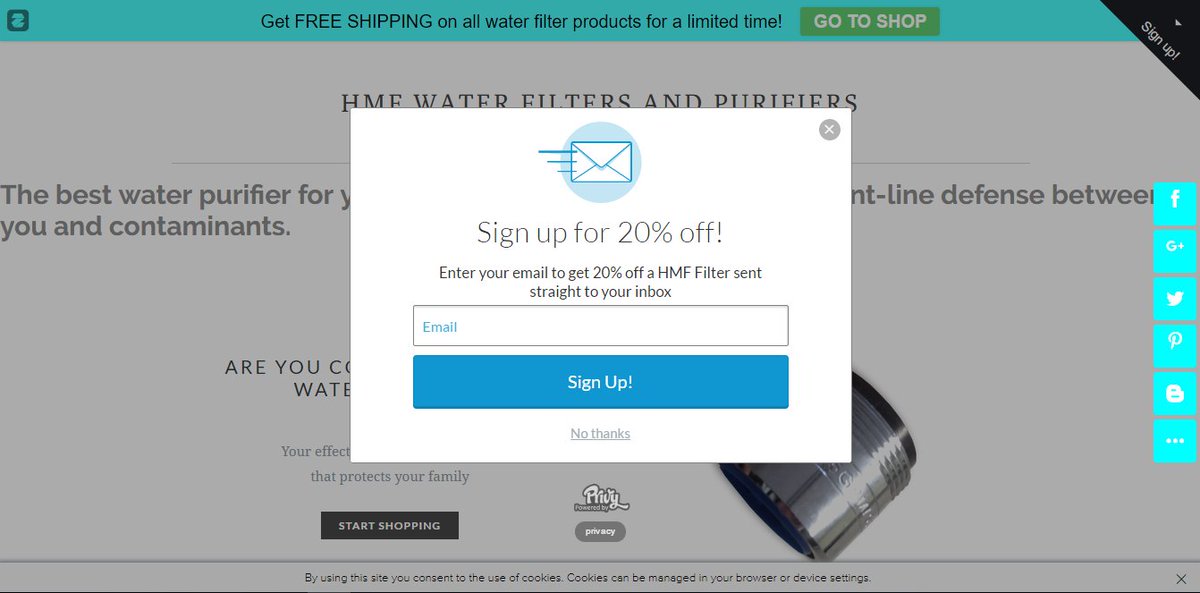 Get 20% OFF your 1st HMF Water Filter with an email sign-up!

fihpr.org

#coupon #water