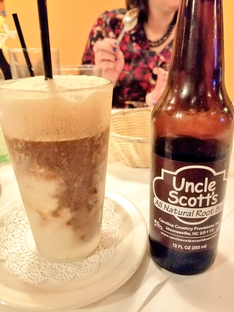 I guess the name is appropriate, this is a root beer float, with a Bailey's floater. #Travel #Greenville #NorthCarolina #VisitNC365